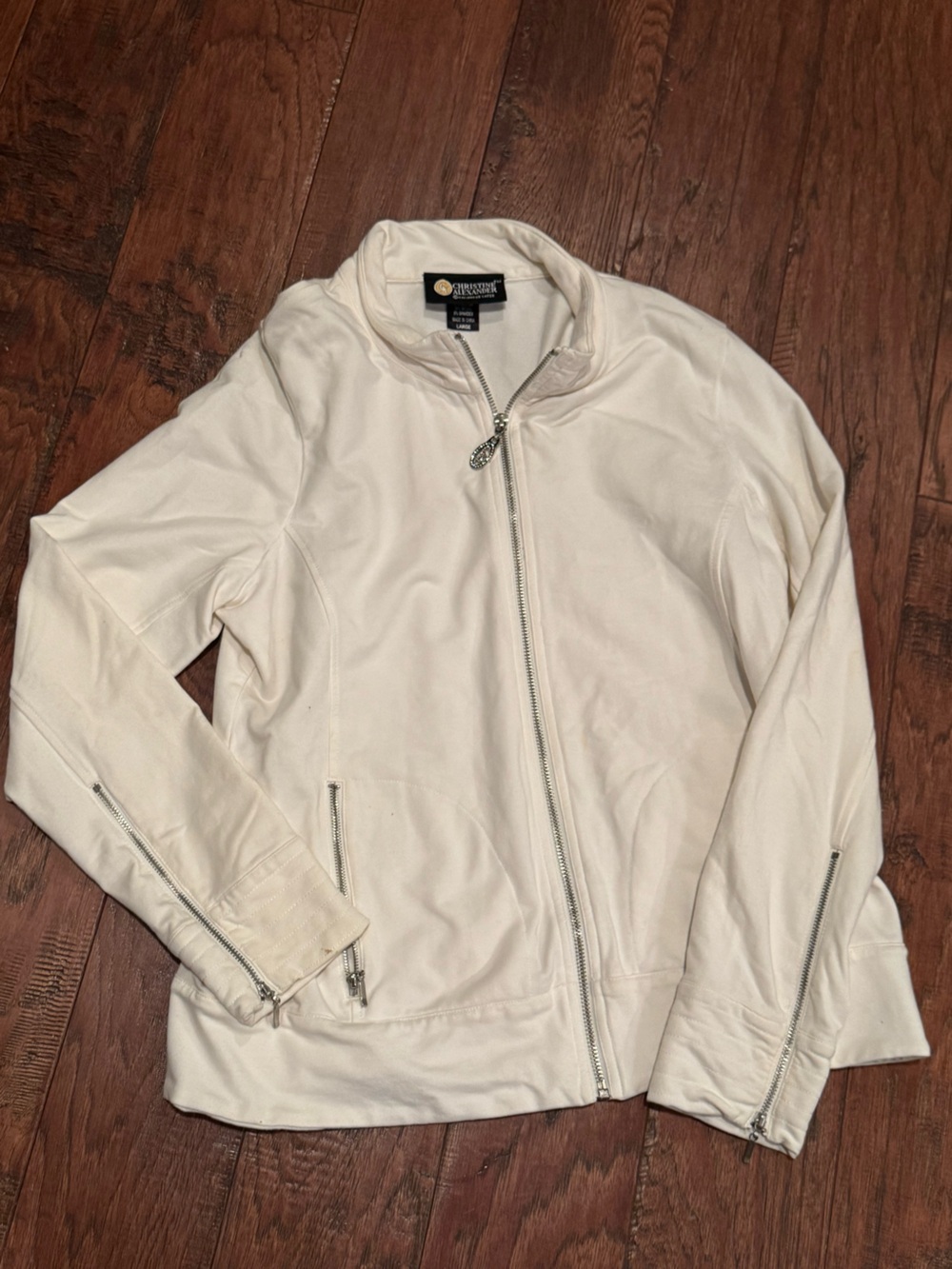 Christine Alexander Zip-Front Jacket